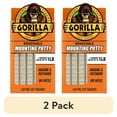 thumbnail image 1 of (2 pack) Gorilla Mounting Putty, Natural Tan Color, 168 Pre-Cut Squares, 1 of 11