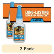 2 pack Gorilla Glue Super Glue 15g Bottle Net Content Quantity 1