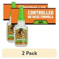 thumbnail image 1 of (2 pack) Gorilla Glue Super Glue Gel (15g) Clear Color, Pack of 1, 1 of 13