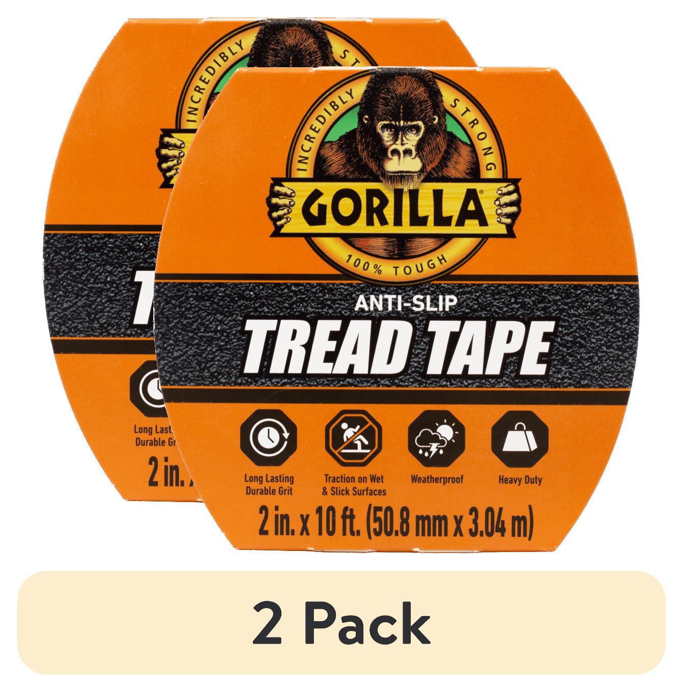 (2 pack) Gorilla Glue Tread Tape, 10 Foot, Single Roll, Pack of 1 ...