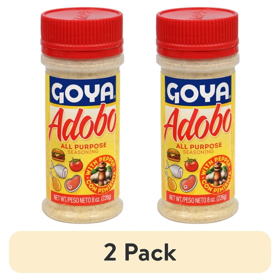 (2 pack) Goya All Purpose Seasoning with Pepper, 8 OZ