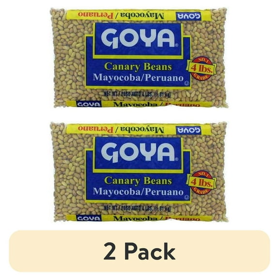 (2 pack) Goya Canary Beans 4 lb.