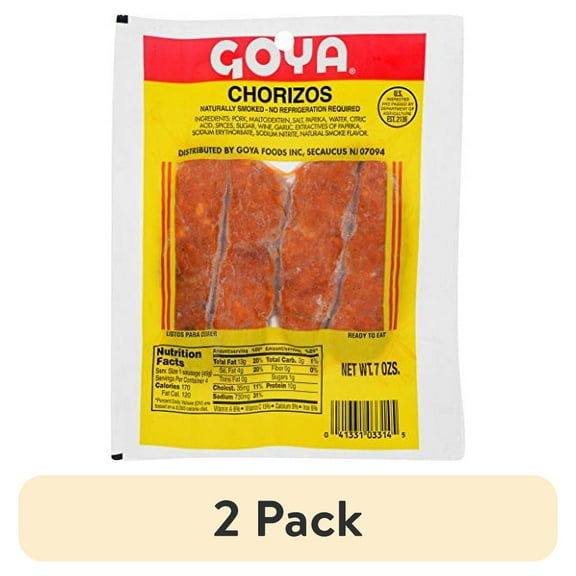 (2 pack) Goya Chorizos