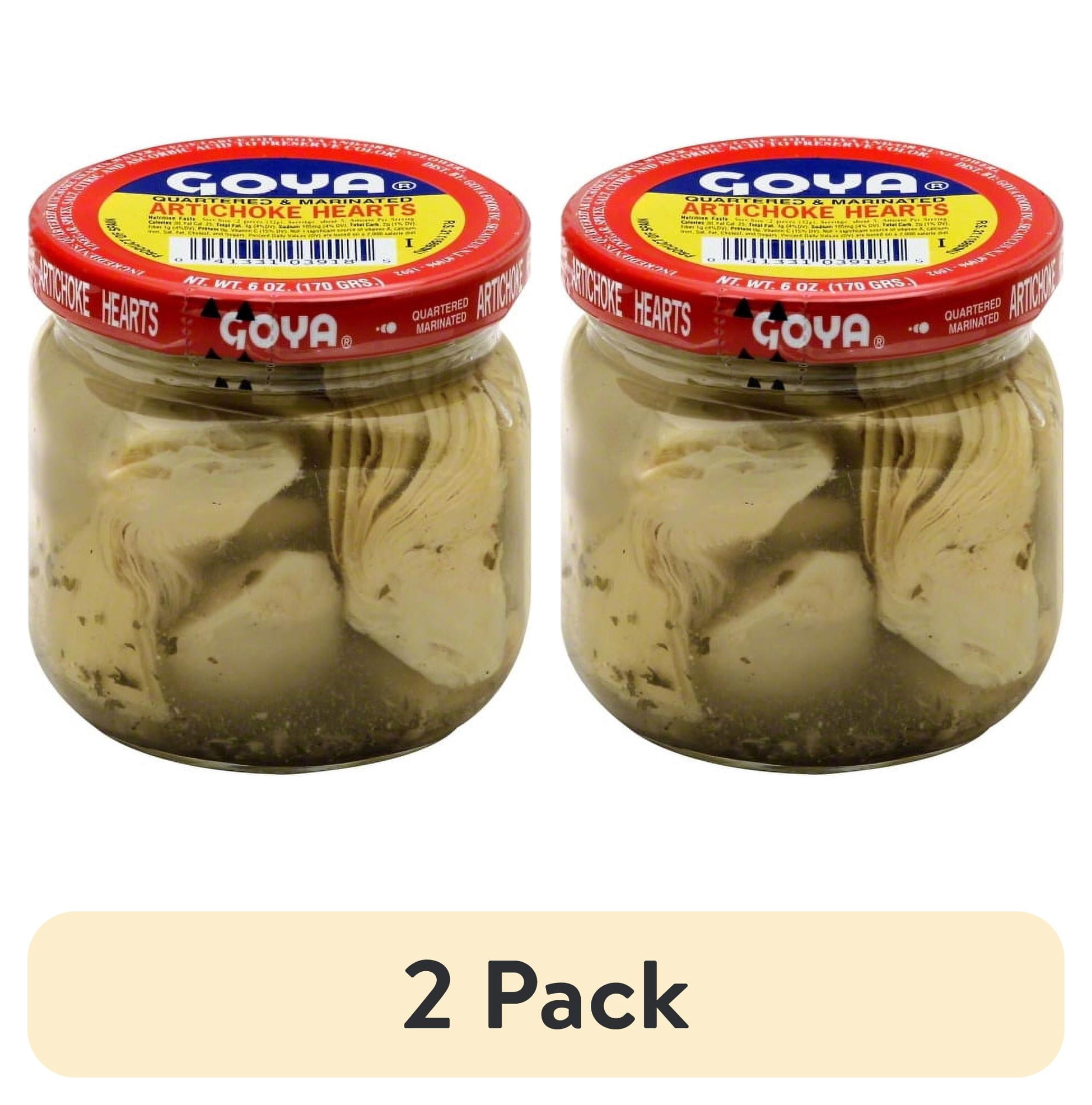 (2 pack) Goya Artichoke Hearts, 6 oz