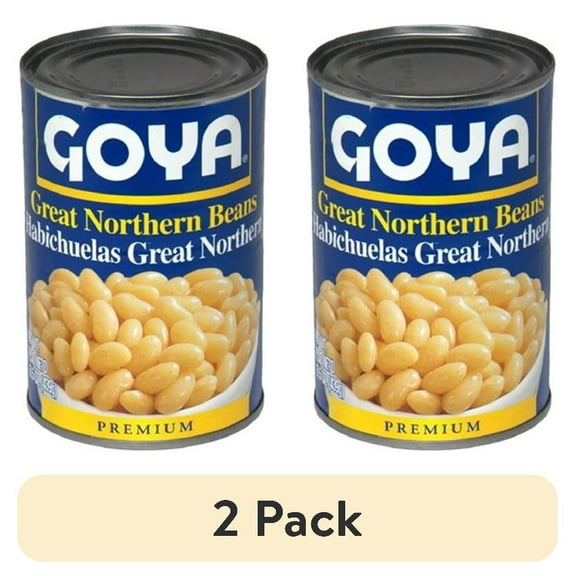 (2 pack) Goya Goya Great Northern Beans, 15.5 oz