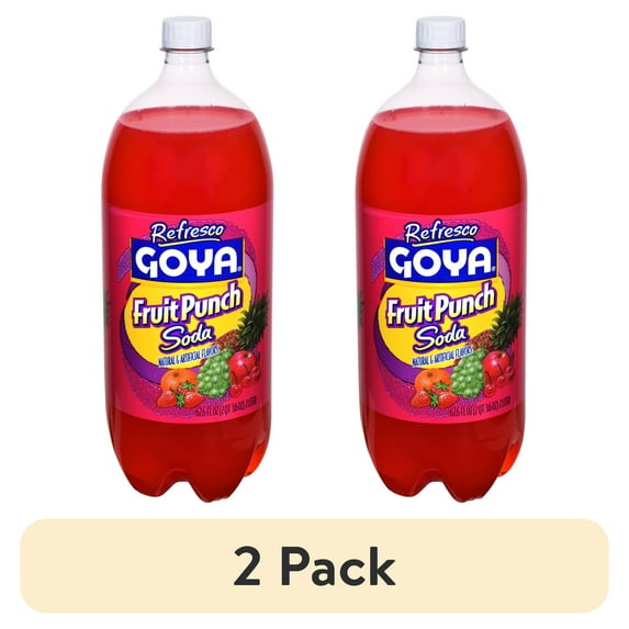 (2 pack) Goya Soda, 67.6 oz