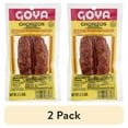 thumbnail image 1 of (2 pack) Goya Natural Smoked Chorizos, Sausage, 3.5 oz Bag, 1 of 3