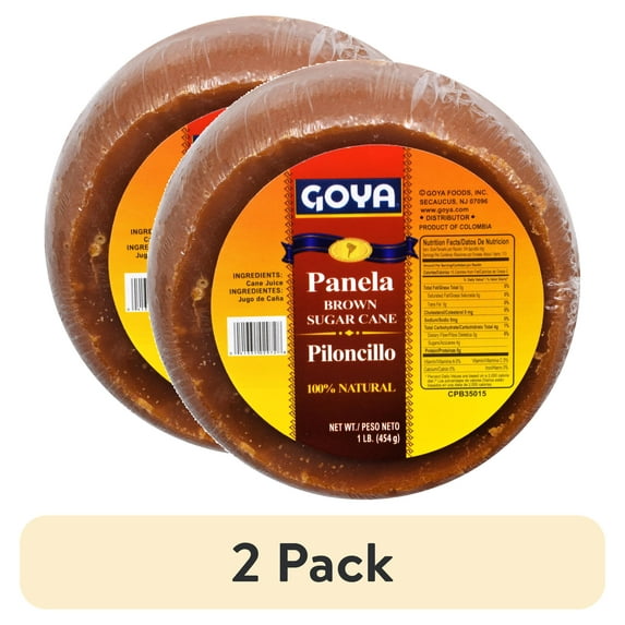 (2 pack) Goya Panela Brown Sugar Cane, 16 oz