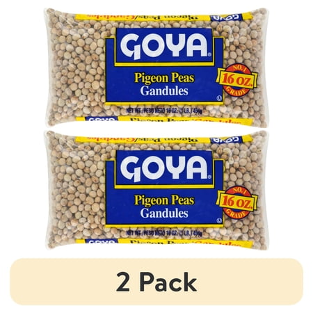 (2 pack) Goya Dry Pigeon Peas (Gandules), 1 lb