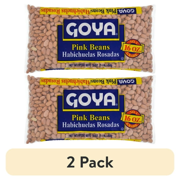 (2 pack) Goya Pink Beans, 16 Oz