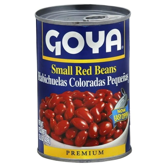 (2 pack) Goya Premium Small Red Beans, 15.5 Ounce Can