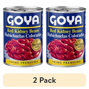 (2 pack) GOYA Small Red Beans 15.5 oz Can