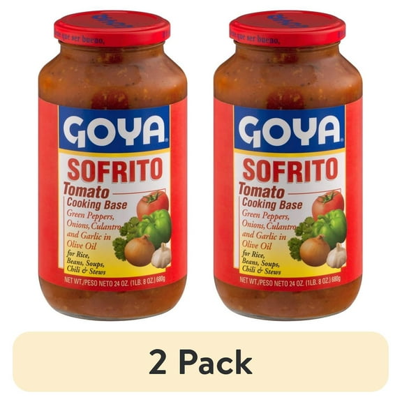 (2 pack) Goya Sofrito Tomato Cooking Base, 24.0 OZ