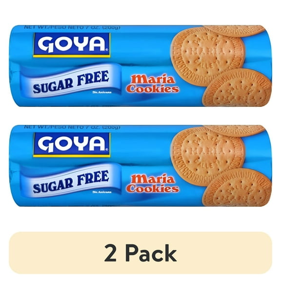 (2 pack) Goya Sugar Free Maria Cookies, 7 oz
