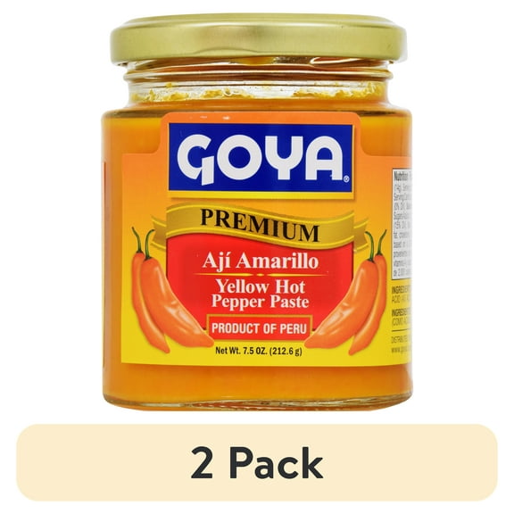 (2 pack) Goya Yellow Hot Pepper Paste, 8 Oz