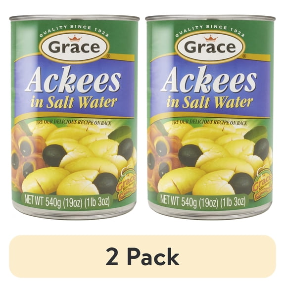 (2 pack) Grace Ackee 18.3 oz Can