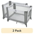 thumbnail interactive-video image 1 of (2 pack) Graco Pack 'n Play Portable Infant Playard, Reign, Unisex 18.52 lbs, 1 of 8