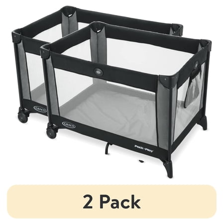 (2 pack) Graco Pack 'n Play Portable Playard, Unisex, Kolb
