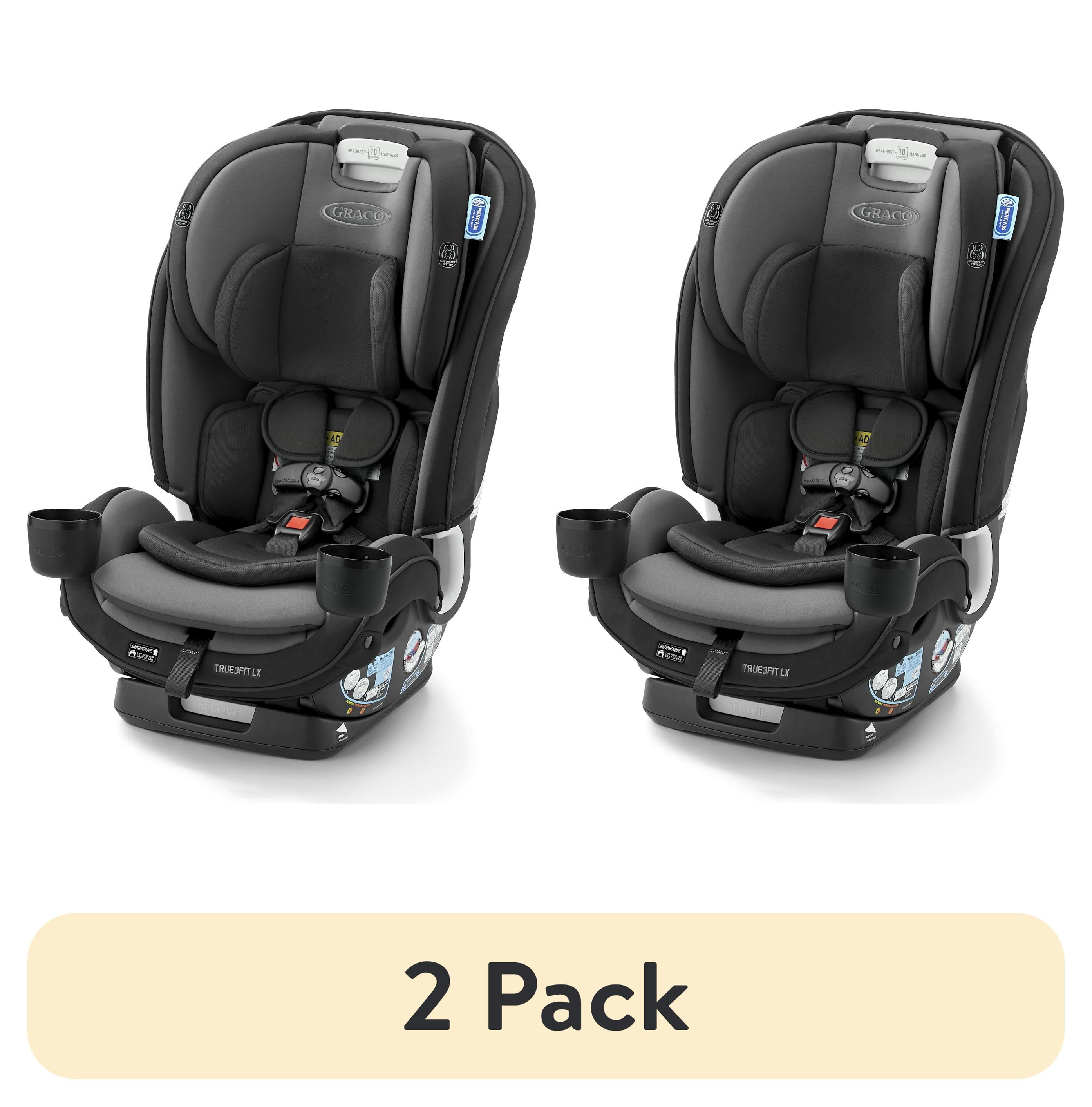 (2 pack) Graco Graco True3Fit LX 3-in-1 Car Seat ft. Anti-Rebound Bar, Gotham