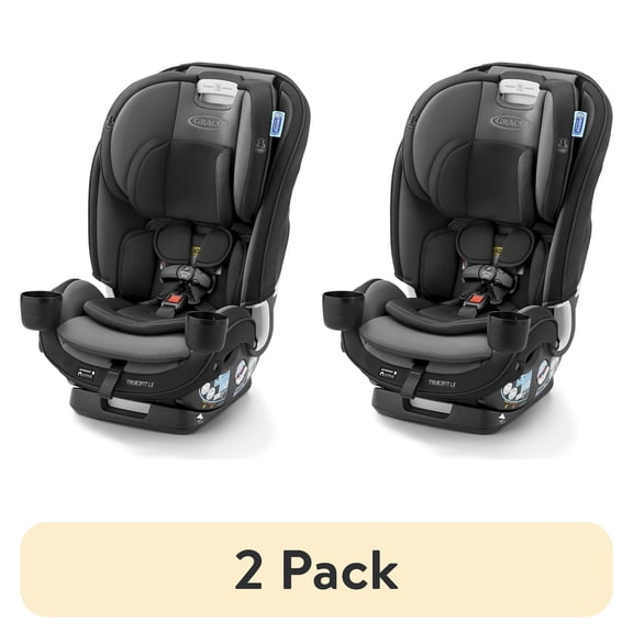 (2 pack) Graco Graco True3Fit LX 3-in-1 Car Seat ft. Anti-Rebound Bar, Gotham