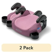 (2 pack) Graco TurboBooster 2.0 Backless Booster Seat, Anna, Pink