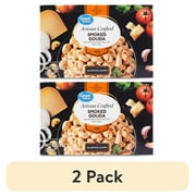(2 pack) Great Value Artisan Crafted Macaroni and Cheese, Smoked Gouda, 12 oz Shelf Stable