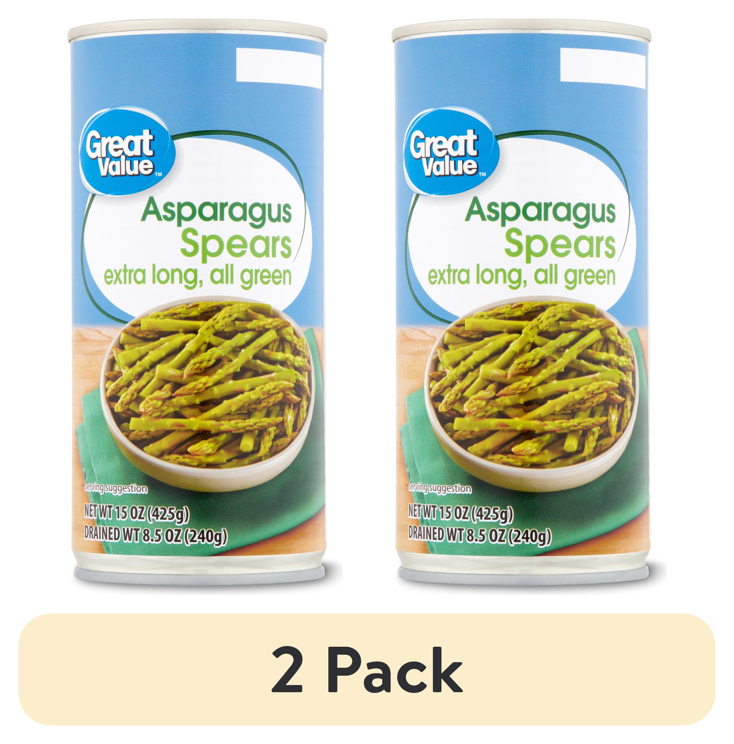 Great Value Asparagus Spears 15 oz with All-Green Extra-Long Stems