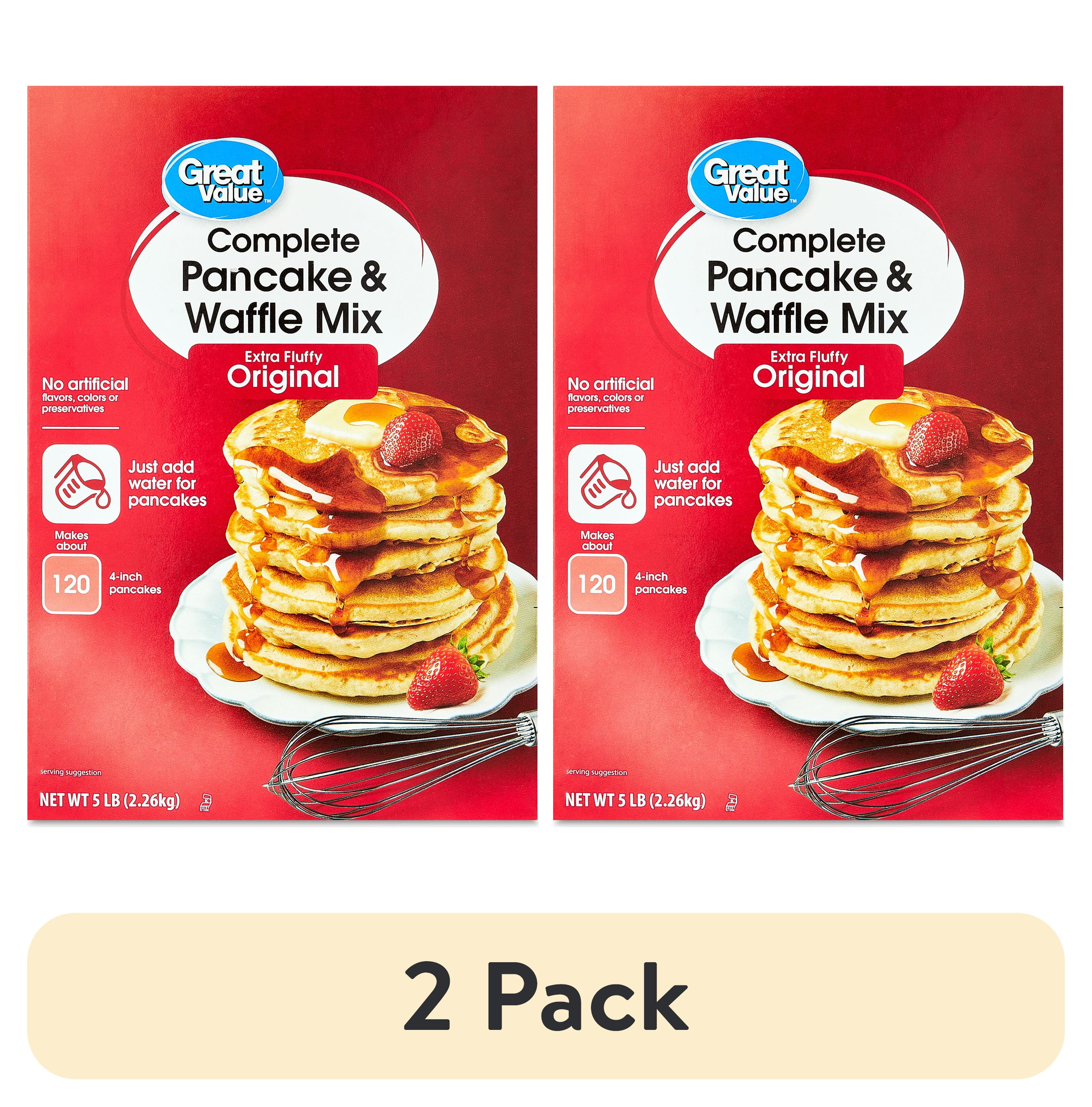 その他 FIERCE PANCAKE &amp; BEYOND: THE COMPLETE AN Great Value Complete Pancake & Waffle Mix, Buttermilk, 32 oz