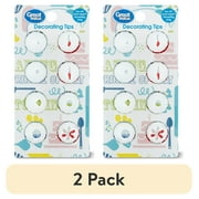 (2 pack) Great Value Decorating Tips, 8 Count