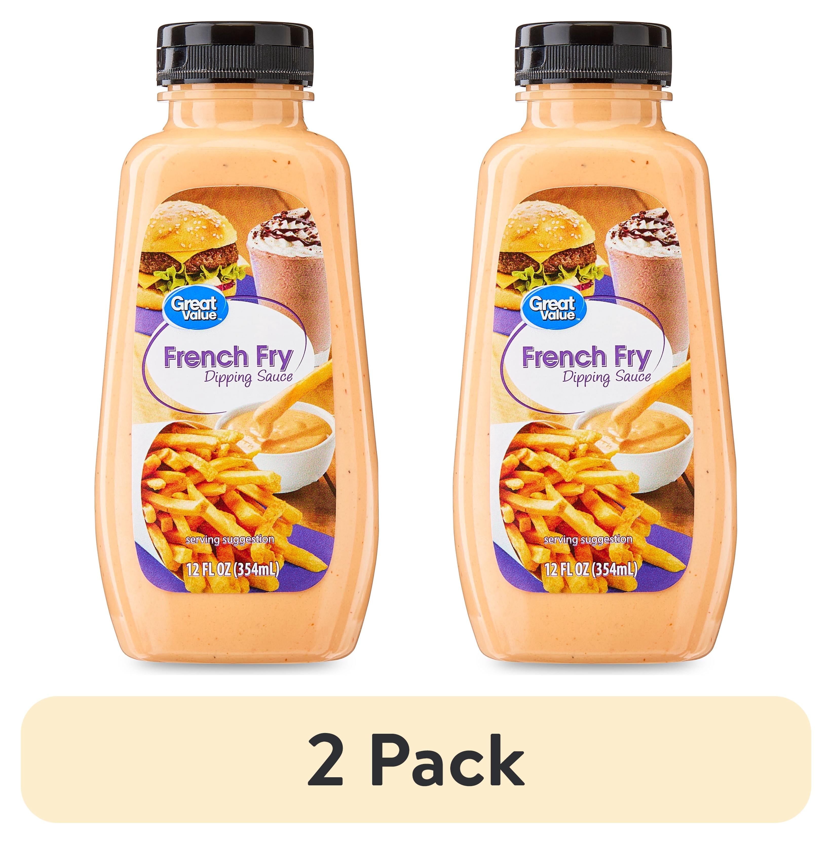 (2 pack) Great Value French Fry Dipping Sauce, 12 fl oz
