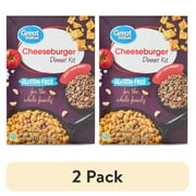 (2 pack) Great Value Gluten-Free Cheeseburger Dinner Kit, 12.8 oz
