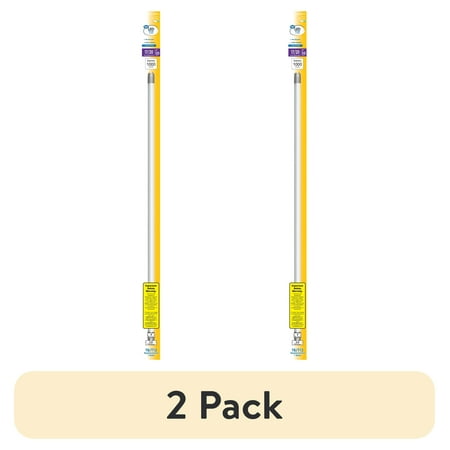 (2 pack) Great Value T8/T12 LED 10W (17/20W Equivalent) Soft White Replacement G13 Light Bulbs, 2 Pack