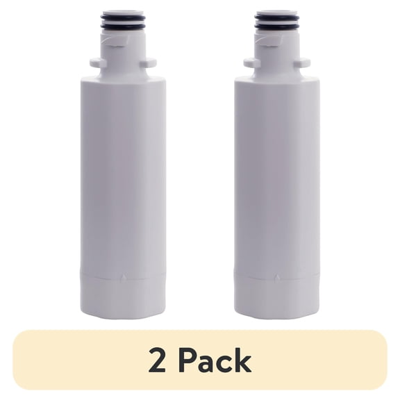 (2 pack) Great Value LG LT1000P, LT1000PC, MDJ64844601 Kenmore 469980, 9980 Refrigerator Water Filter Replacement, 1 Pack