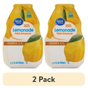 (2 pack) Great Value Liquid Drink Enhancer Lemonade, 3.11 fl oz