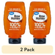 (2 pack) Great Value Raw Honey, 32 oz Bottle