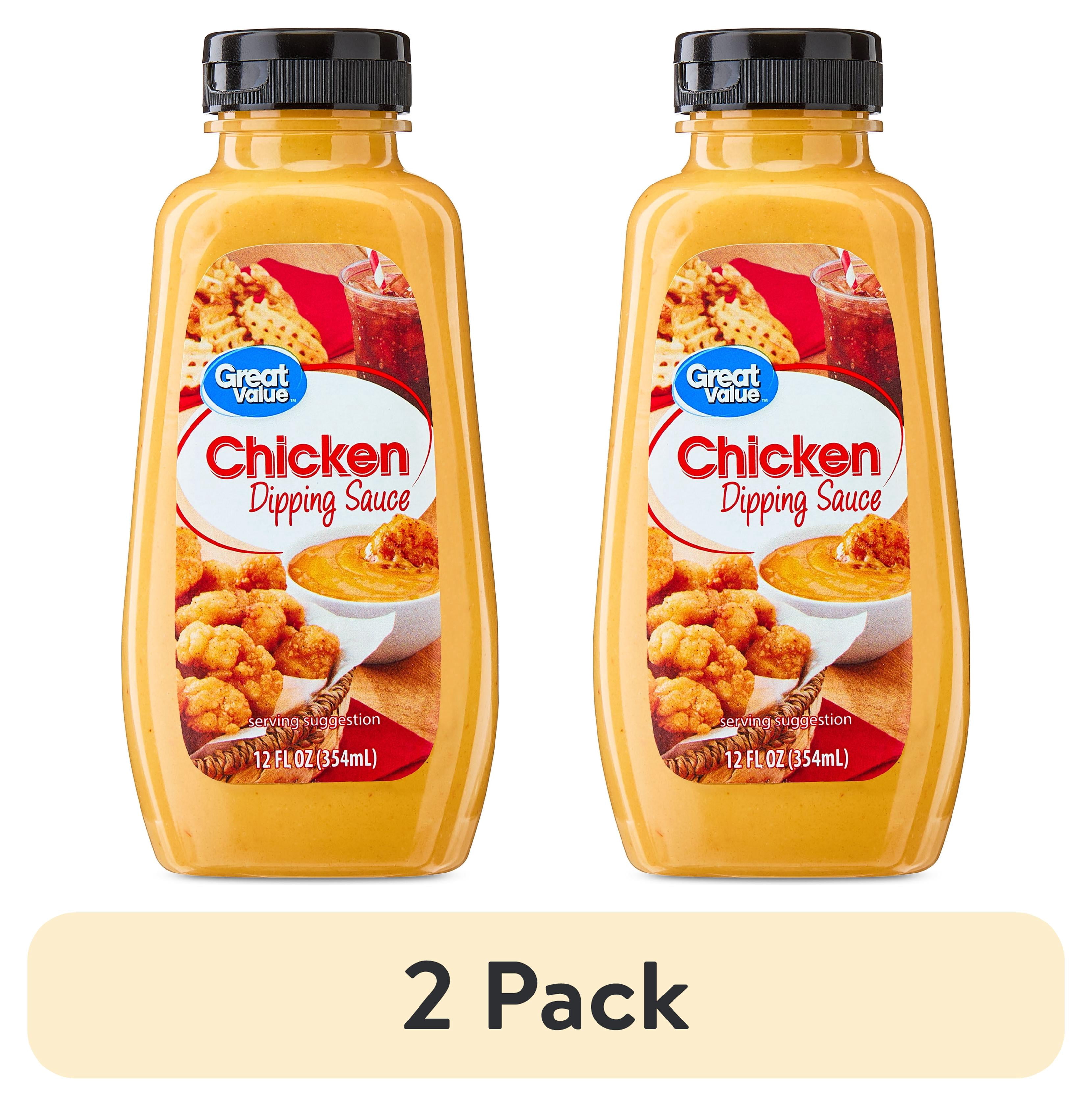 (2 pack) Great Value Restaurant Style Chicken Dipping Sauce, 12 fl oz