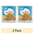 thumbnail image 1 of (2 pack) Great Value Sliced Mushrooms, 4 oz, 1 of 8