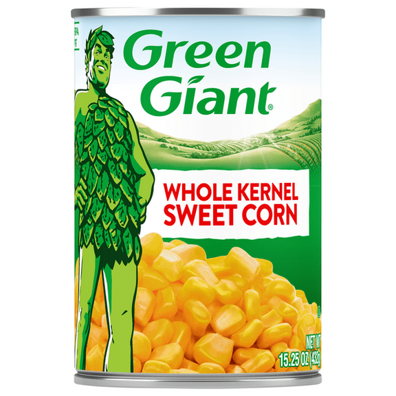 (2 pack) Green Giant Sweet Corn Whole Kernel 15.25 oz (Pack of 4)