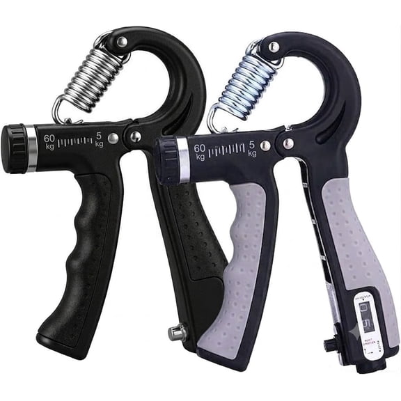 2 pack Grip Strength Trainer, Forearm Strengthener, Hand Grip Gripper Strengthener, Hand Strengthening Devices, Forearm Exerciser, Finger Wrist Strengthener, Exercisers Squeezers for Strength