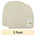 thumbnail image 1 of (2 pack) Gripper Non Slip 15" x 16" Venus Natural Chair Cushion, 1 of 8