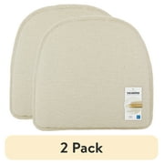 (2 pack) Gripper Non Slip 15" x 16" Venus Natural Chair Cushion
