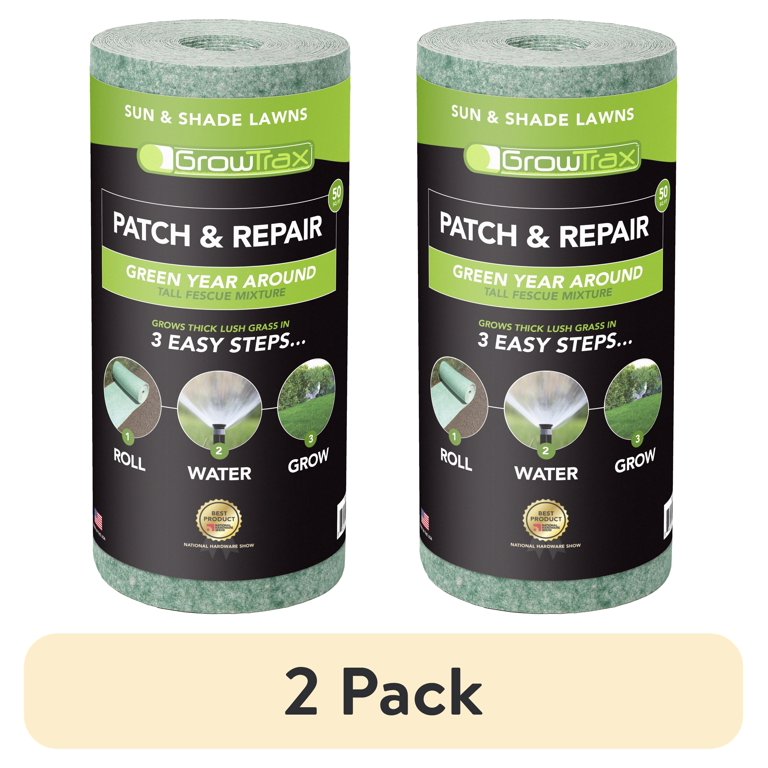 Growtrax Quick Fix, Year Round Grass Seed Roll Growtrax Quick Fix, Year Round Grass Seed Roll