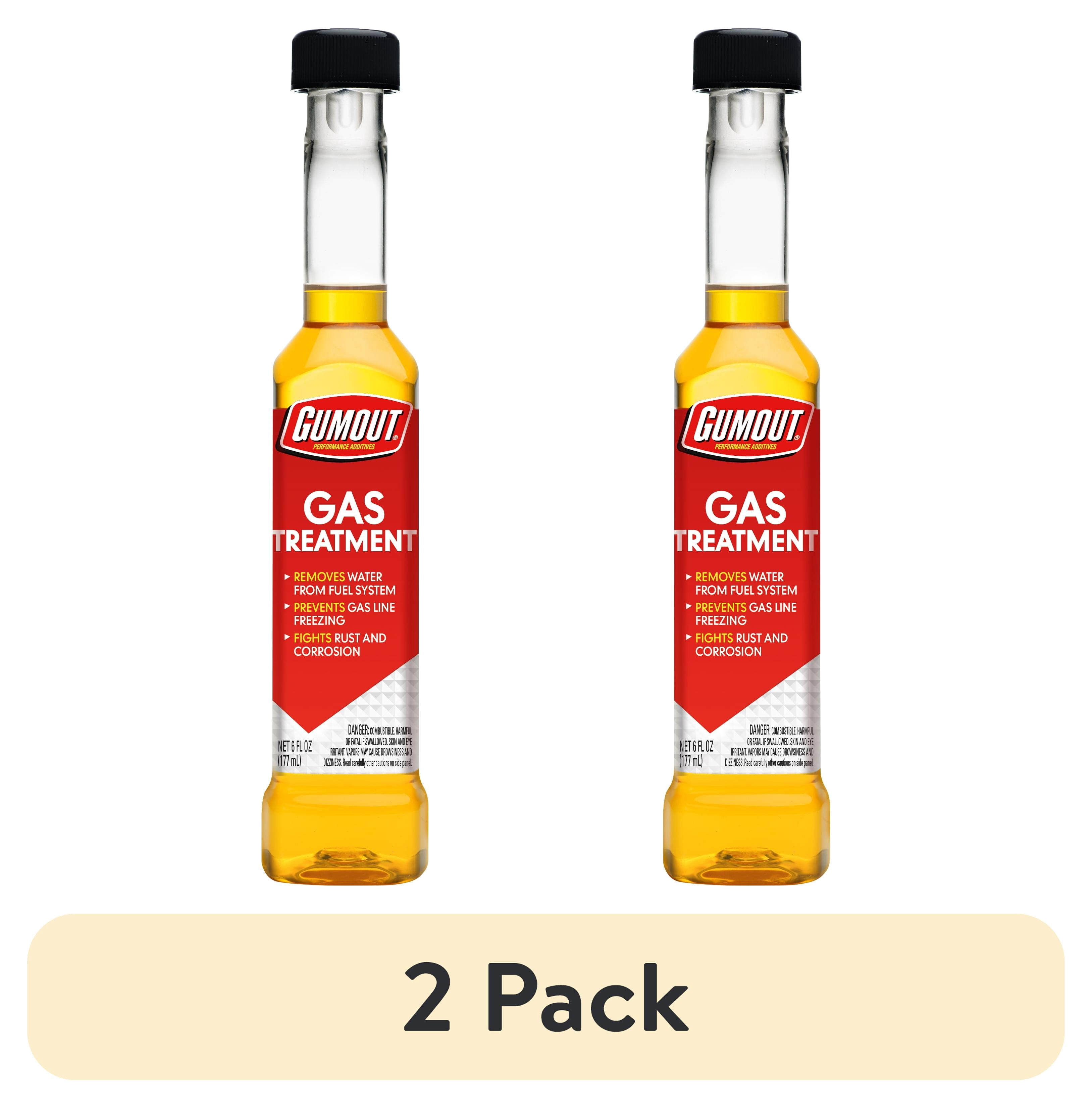 (2 pack) Gumout Gas Treatment 510018 Automotive Additive 6 oz