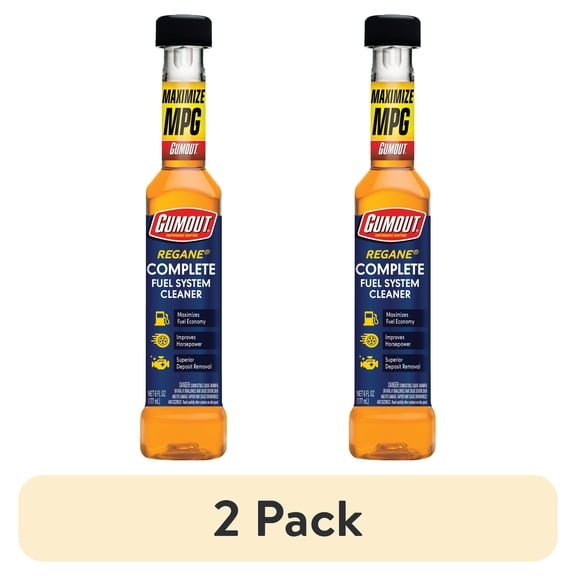 (2 pack) Gumout 510014W Regane Complete Fuel System Cleaner, 6 oz
