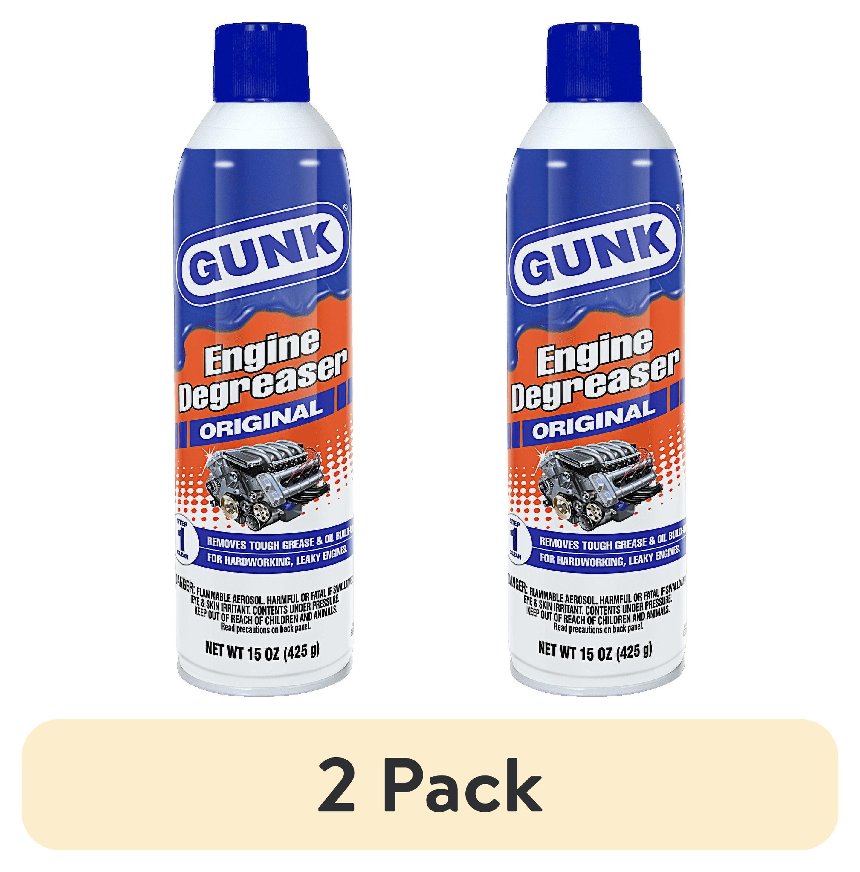 (2 pack) Gunk EB1CA Engine Degreaser for Cars and Trucks, 15 oz, Low VOC Formula