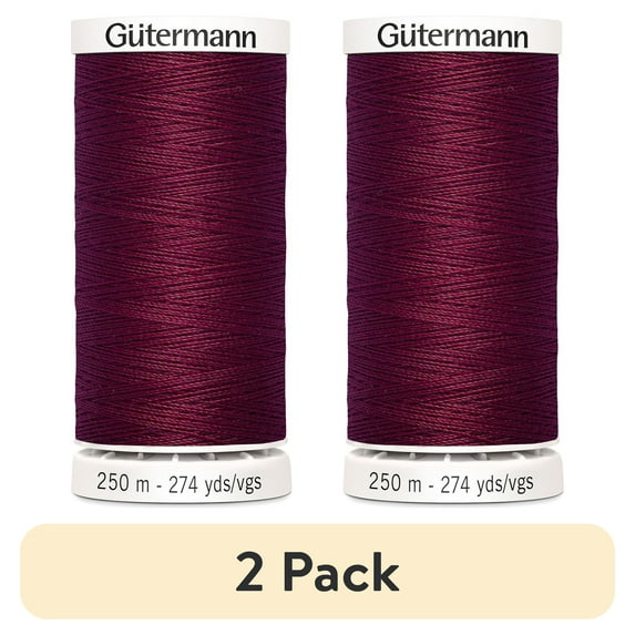 (2 pack) Gutermann Sew-All Thread 274yd-Garnet