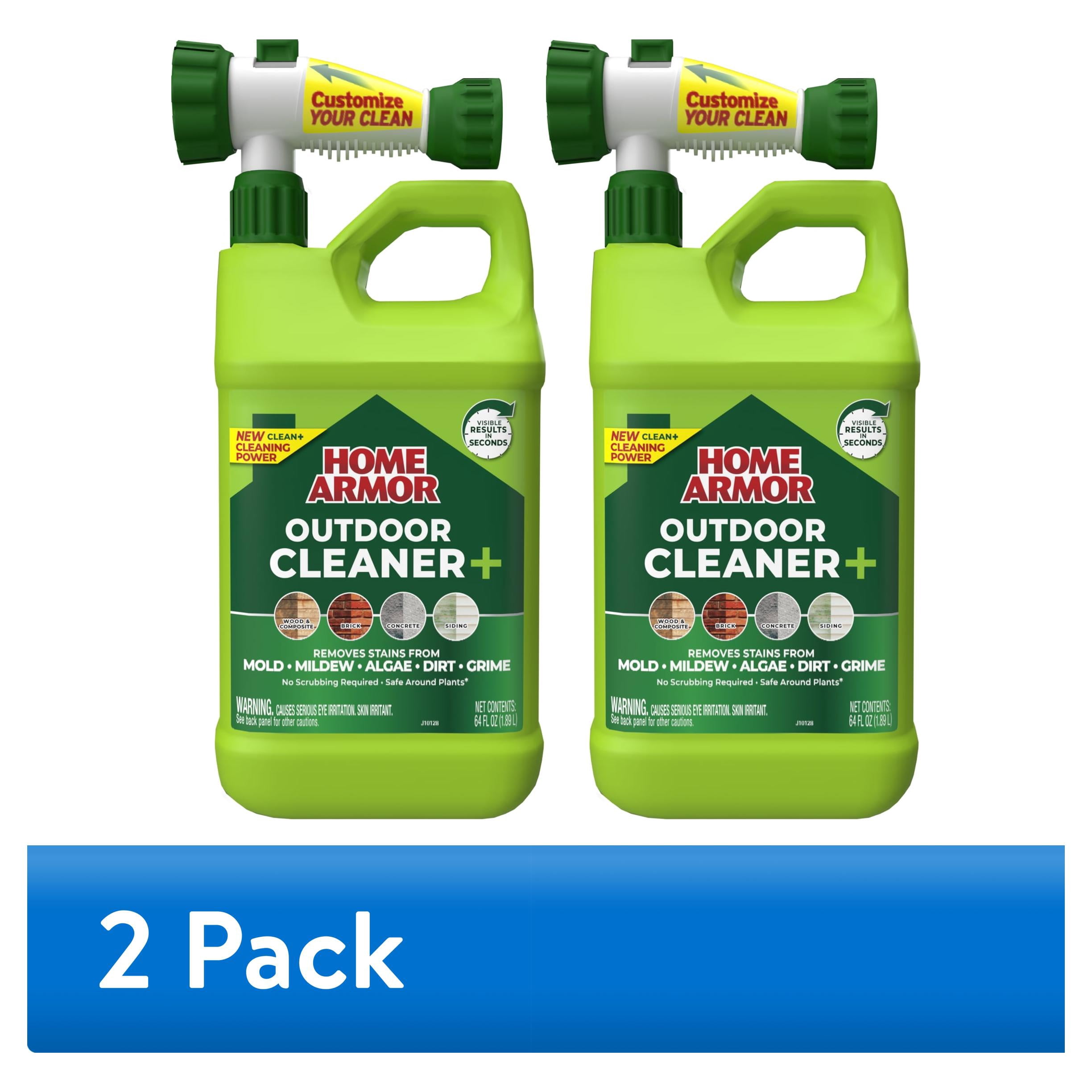 (2 pack) HA Outdoor Cleaner Plus 64oz
