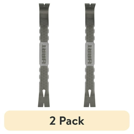 (2 pack) HART 15-inch Pry Bar Set, Fully Forged Steel