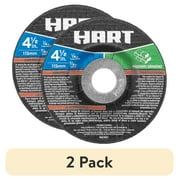 (2 pack) HART 4 1/2-inch Masonry Grinding Wheel