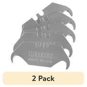 (2 pack) HART 5-Piece Heavy Duty Hook Utility Knife Blade Set